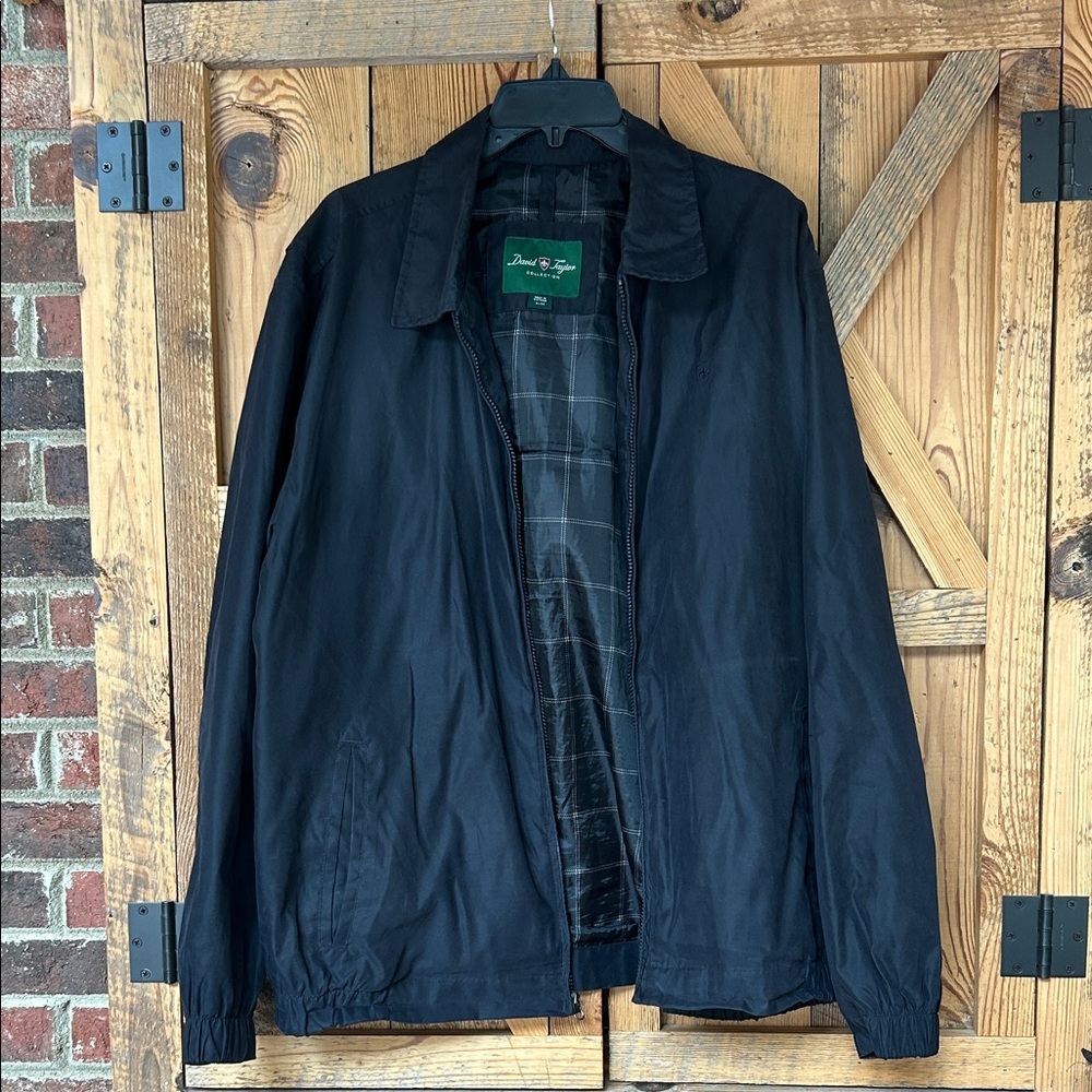 David Taylor Men's Classic Black Jacket